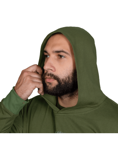 Спортивний костюм Basic Hood Олива (7383)