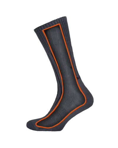 Трекінгові шкарпетки TRK Long Gray (5847)