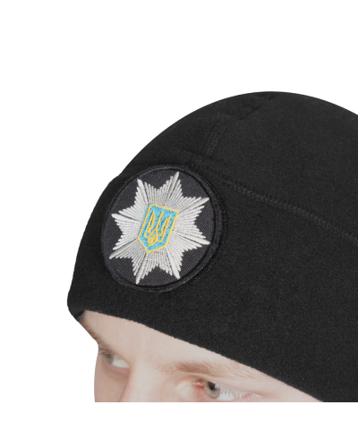 Шапка Beanie Police Black (6677)