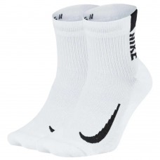Шкарпетки Nike U NK MLTPLIER ANKLE 2PR білий Уні 42-46 арт SX7556-100 (SX7556-100)