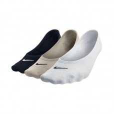 Шкарпетки Nike W NK EVERYDAY LTWT FOOT 3PR чорний, білий, бежевий Жін 34-38 (SX4863-900)