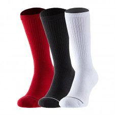 Шкарпетки Nike U JORDAN EVERYDAY MAX CREW 3PR чорний, білий, червоний Уні 46-50 (SX5545-011)