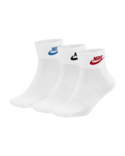 Шкарпетки Nike U NK NSW EVERYDAY ESSENTIAL AN 3PR білий, мультиколор Уні 42-46 (DX5074-911)
