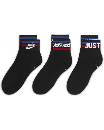 Шкарпетки Nike U NK NSW EVERYDAY ESSENTIAL AN 3PR чорний Уні 42-46 (DX5080-010)