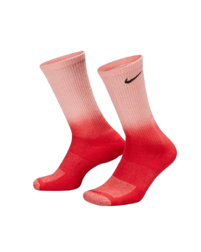 Шкарпетки Nike U NK EVERYDAY PLUS CUSH CREW 2PR рожевий, червоний Уні 38-42 (DH6096-902)