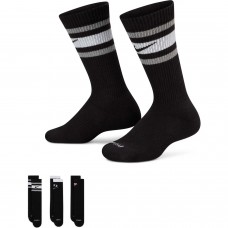 Шкарпетки Nike U NK EVERYDAY PLUS CUSH CREW 3PR чорний Уні 34-38 (DH3415-902)