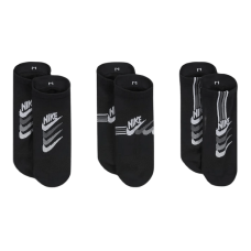 Шкарпетки Nike W NK EVERYDAY PLUS LTWT NS 3PR чорний Жін 38-42 (DH5474-903)