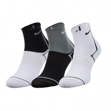 Шкарпетки Nike W NK EVERYDAY PLUS LTWT ANKLE чорний, білий, сірий Жін 34-38 (CK6021-904)