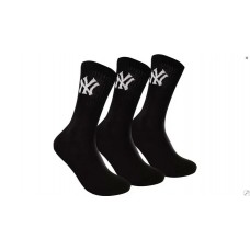 Шкарпетки New York Yankees 3 pk Crew чорний Уні 31-34 (15100002-1002)
