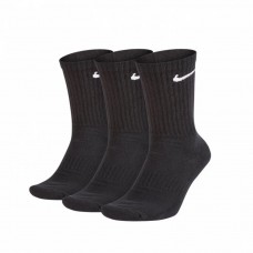 Шкарпетки Nike U NK EVERYDAY CUSH CREW 3PR чорний Уні 34-38 (SX7664-010)