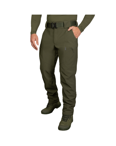 Штани SoftShell Mesh Олива (7307)