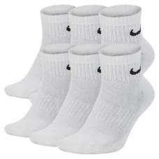 Шкарпетки Nike U NK EVERYDAY CUSH ANKLE 6PR-BD білий Уні 38-42 (SX7669-100)