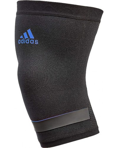 Фіксатор коліна Adidas Performance Knee Support чорний, синій Уні S (ADSU-13321BL)