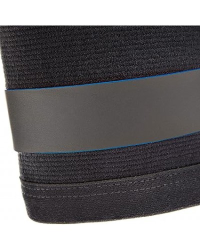 Фіксатор коліна Adidas Performance Knee Support чорний, синій Уні S (ADSU-13321BL)