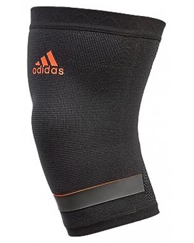 Фіксатор коліна Adidas Performance Knee Support чорний, червоний Уні M (ADSU-13322RD)