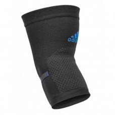 Фіксатор ліктя Adidas Performance Elbow Support чорний, синій Уні S (ADSU-13331BL)