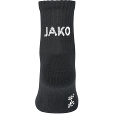 Шкарпетки Jako Sportsocken Kurz3er pack чорний Уні 35-38 (3943-08)