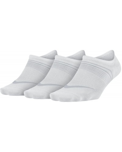 Шкарпетки Nike U NK EVERYDAY PLUS LTWT FOOTIE 3PR білий Жін 42-46 (SX5277-101)