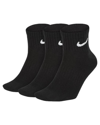 Шкарпетки Nike U NK EVERYDAY LTWT ANKLE 3PR чорний Уні 34-38 (SX7677-010)