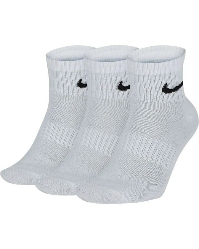 Шкарпетки Nike U NK EVERYDAY LTWT ANKLE 3PR білий Уні 34-38 (SX7677-100)