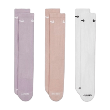 Шкарпетки Nike U NK EVERYDAY PLUS CUSH CREW білий, рожевий, фіолетовий Уні 42-46 (SX6888-990)