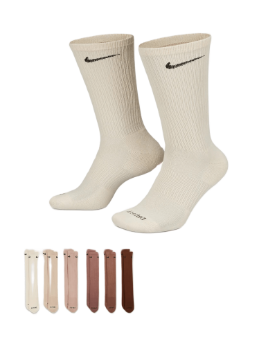Шкарпетки Nike U NK ED PLS CSH CRW 6PR - 132 мультіколор Чол 38-42 (SX6897-904)