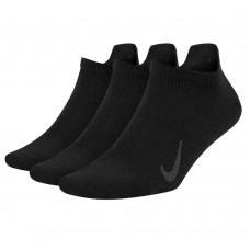 Шкарпетки Nike W NK EVERYDAY PLUS LTWT NS 3PR чорний Жін 38-42 (CV2964-010)