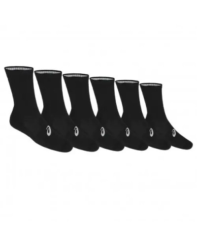 Шкарпетки Asics 6PKK CREW SOCK чорний Уні 35-38 (141802-0904)