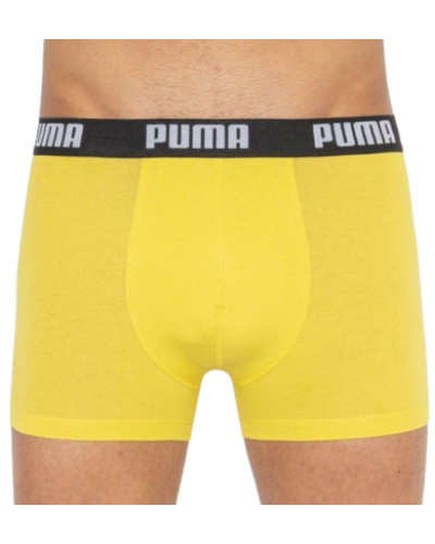 Труси-боксери Puma BASIC BOXER 2P сірий, жовтий Чол XL (521015001-006)