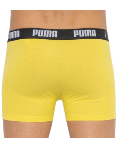 Труси-боксери Puma BASIC BOXER 2P сірий, жовтий Чол XL (521015001-006)