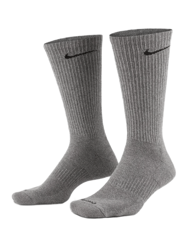 Шкарпетки Nike U NK ED PLS CSH CRW 6PR - 132 сірий Чол 38-42 (SX6897-065)