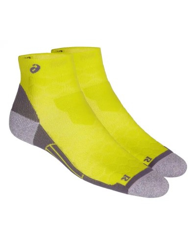 Шкарпетки Asics ROAD QUARTER жовтий, сірий Уні 35-38 (150224-0486)