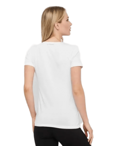 Футболка Kappa T-shirt Mezza Manica Girocollo білий Жін S (K2501 Bianco)