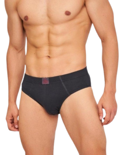 Труси-сліп Kappa Slip Uomo Elastico Interno c/etichetta Антрацит Чол M (K1103 Antracite)