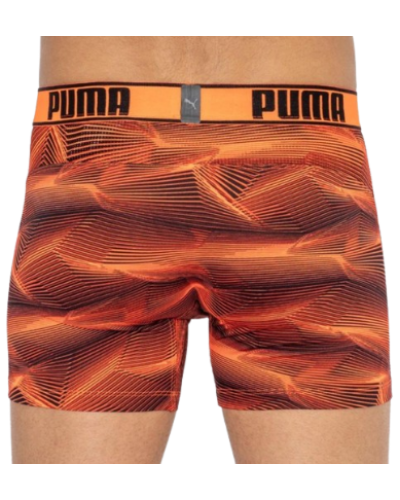 Труси-боксери Puma ACTIVE BOXER PRINT 2P синій, помаранчевий Чол S (501010001-030)