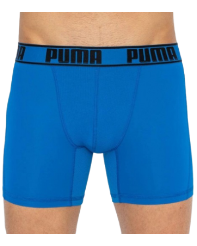 Труси-боксери Puma ACTIVE BOXER PRINT 2P синій, помаранчевий Чол S (501010001-030)