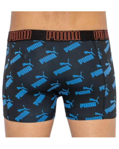 Труси-боксери Puma BIG LOGO AOP BOXER 2P чорний, синій Чол S (501012001-030)