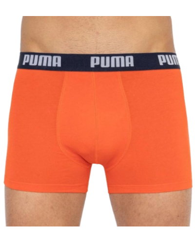 Труси-боксери Puma BASIC BOXER 2P синій, помаранчевий Чол S (521015001-002)