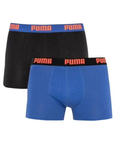Труси-боксери Puma BASIC BOXER 2P чорний, синій Чол S (521015001-004)