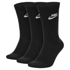 Шкарпетки Nike U NK NSW EVRY ESSENTIAL CREW 3PR чорний Уні 34-38 (SK0109-010)