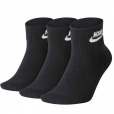 Шкарпетки Nike U NK NSW EVRY ESSENTIAL ANKLE 3PR чорний Уні 34-38 (SK0110-010)