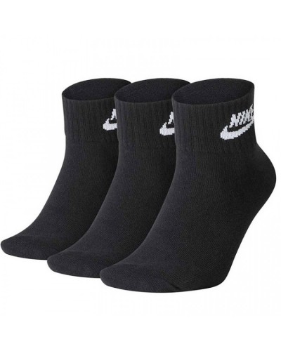 Шкарпетки Nike U NK NSW EVRY ESSENTIAL ANKLE 3PR чорний Уні 34-38 (SK0110-010)