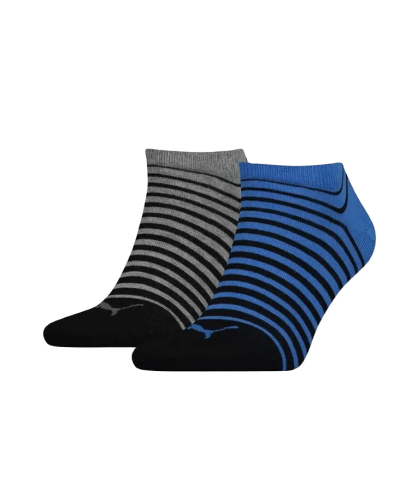 Шкарпетки Puma UNISEX SNEAKER 2P чорний, синій, білий Уні 35-38 (101001001-020)