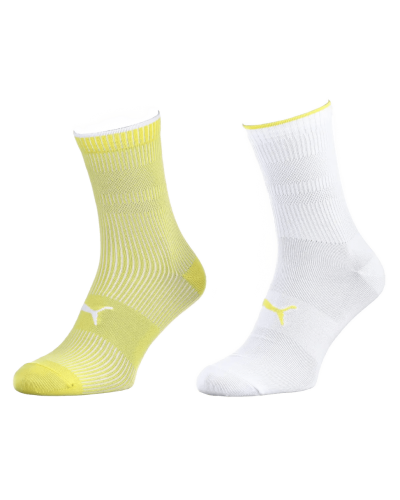 Шкарпетки Puma SOCK CLASSIC 2P WOMEN жовтий, білий Жін 35-38 (103003001-013)