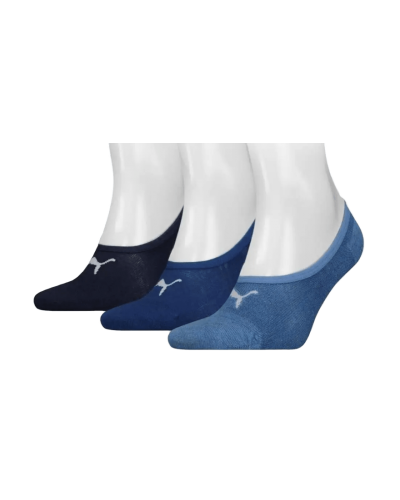 Шкарпетки Puma FOOTIE 3P UNISEX синій Уні 39-42 (171002001-001)