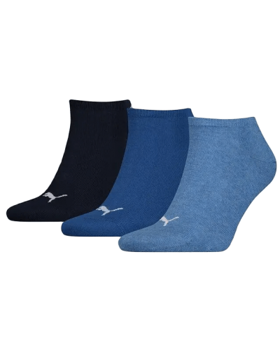 Шкарпетки Puma UNISEX SNEAKER PLAIN 3P синій Уні 35-38 (261080001-001)