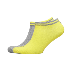 Шкарпетки Puma HERITAGE SNEAKER 2P сірий, жовтий Уні 35-38 (281011001-003)