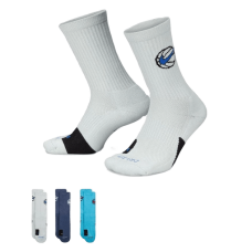Шкарпетки Nike U NK ED CREW BBALL 3PR 144 світло-голубий, синій, бірюзовий Уні 42-46 (DA2123-900)
