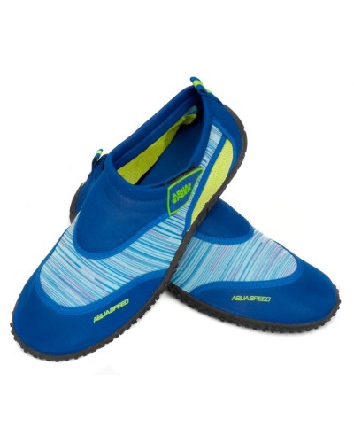 Аквашузи Aqua Speed ​​AQUA SHOE MODEL 2C 6578 синій, блакитний, жовтий дит 30 (673-2C)