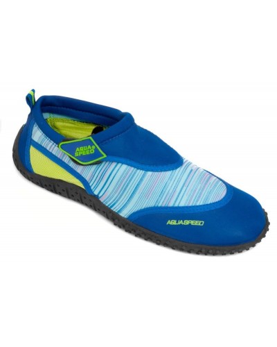 Аквашузи Aqua Speed ​​AQUA SHOE MODEL 2C 6578 синій, блакитний, жовтий дит 30 (673-2C)